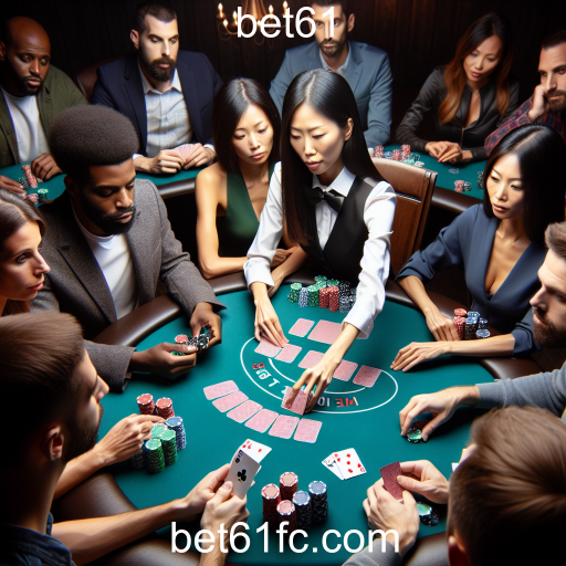 Descubra a Emoção do Poker ao Vivo no Bet61